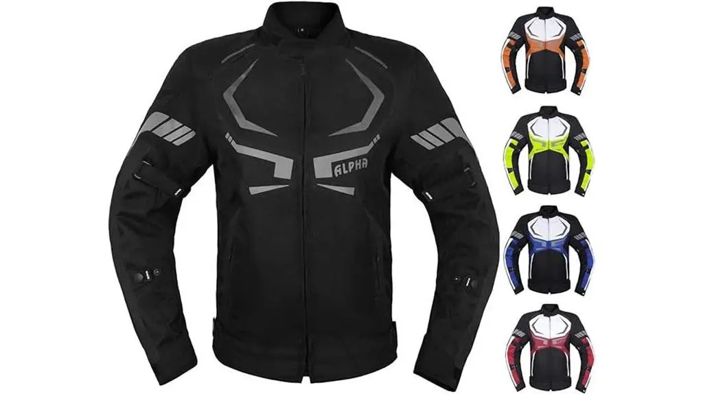 ce armored motorcycle jacket