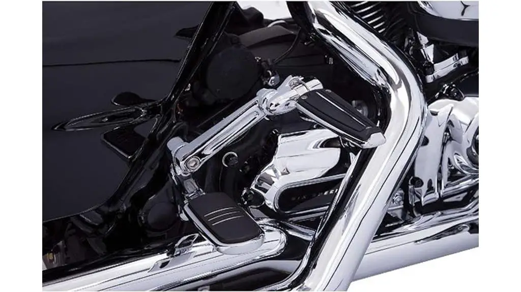 chrome adjustable comfort pegs