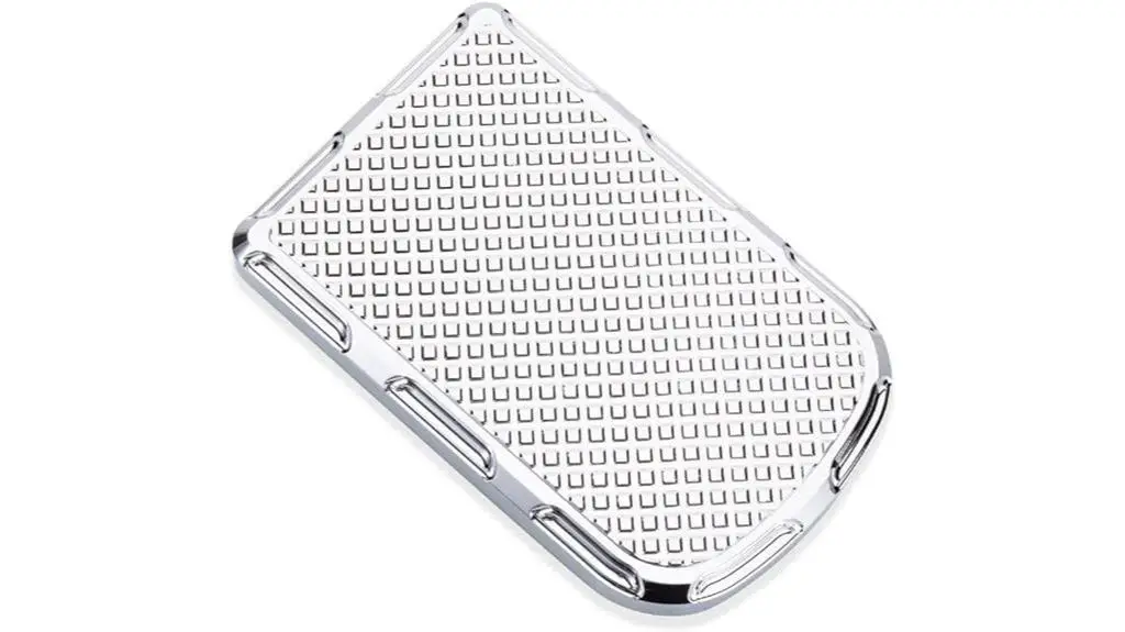 chrome brake pedal cover