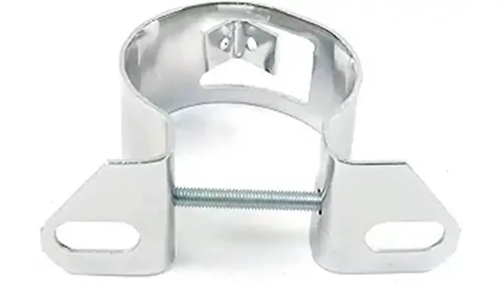 chrome coil bracket accessory