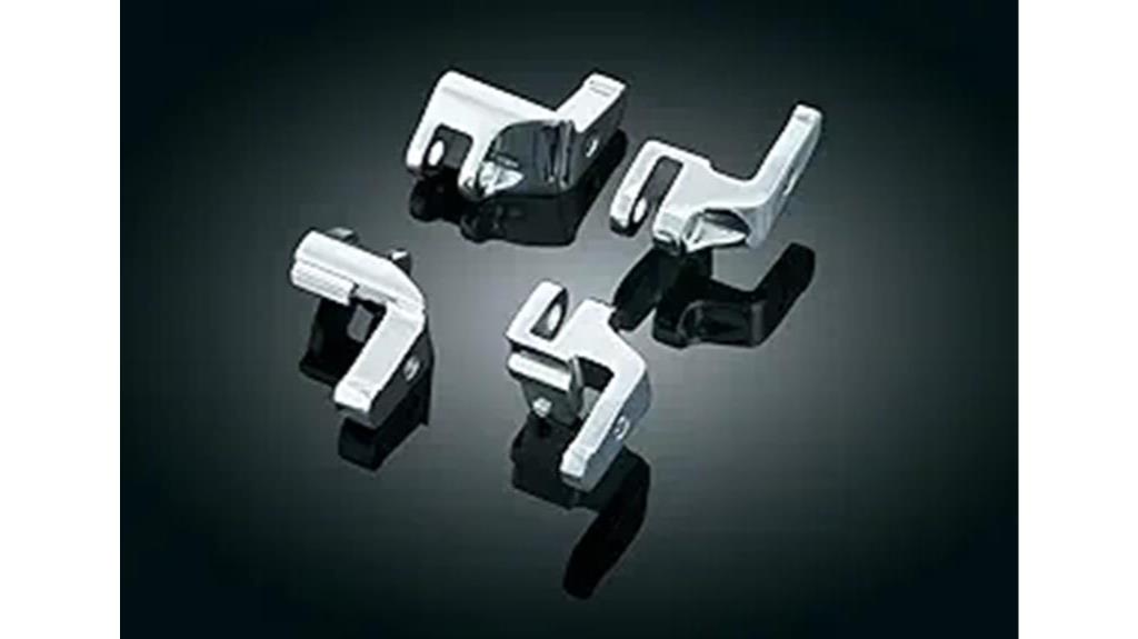 chrome driver floorboard brackets