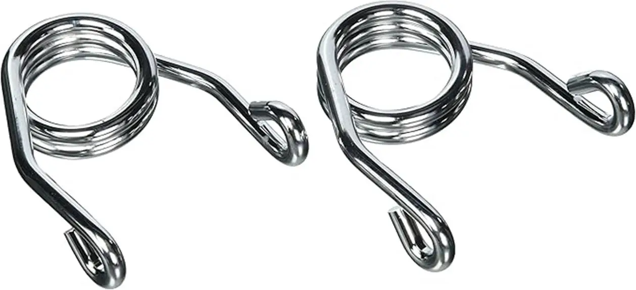 chrome hairpin seat spring