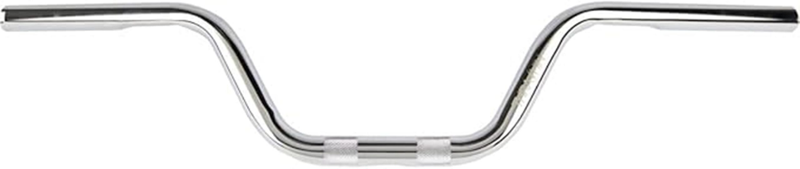 chrome high bend handlebar