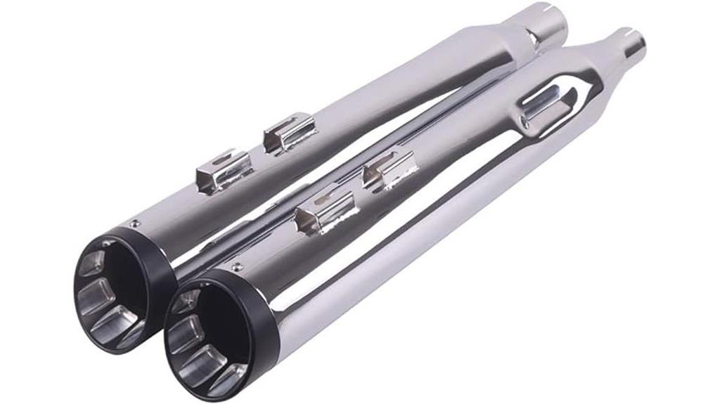 chrome mufflers for harley