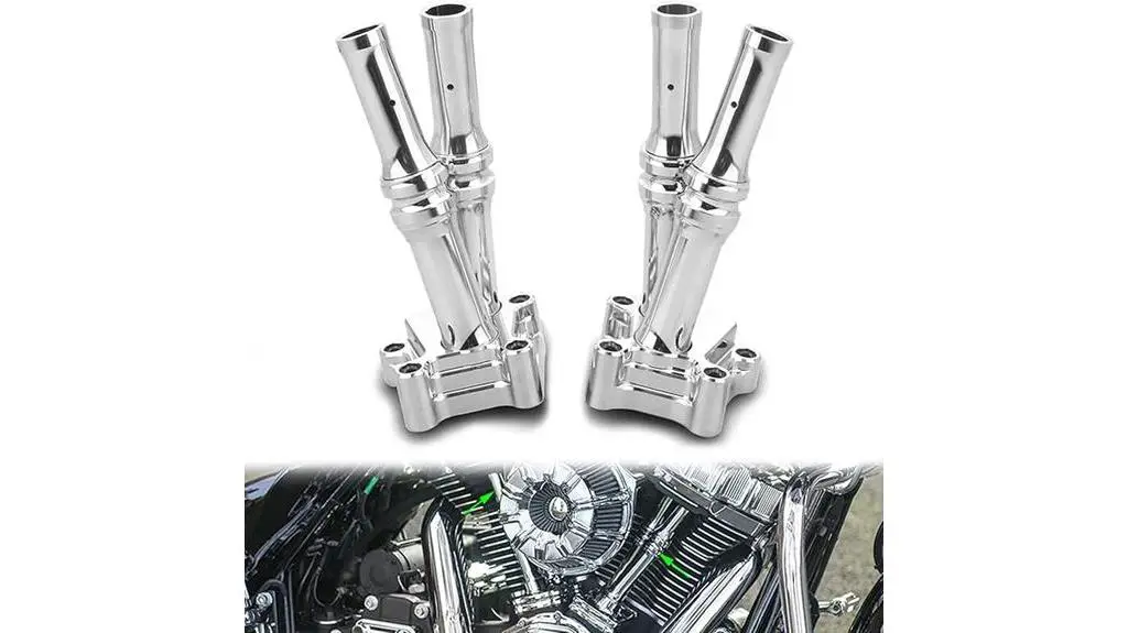 chrome pushrod covers harley