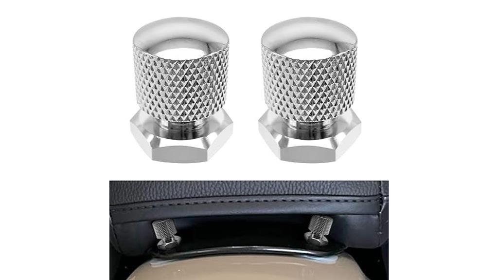 chrome seat nuts upgrade