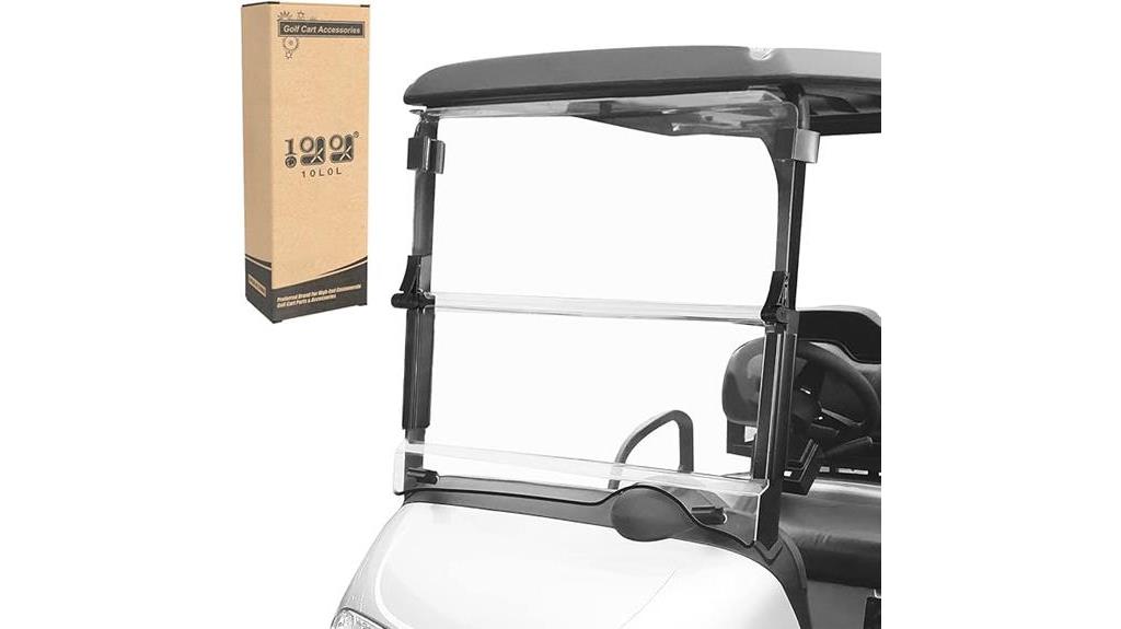 clear windshield for ezgo