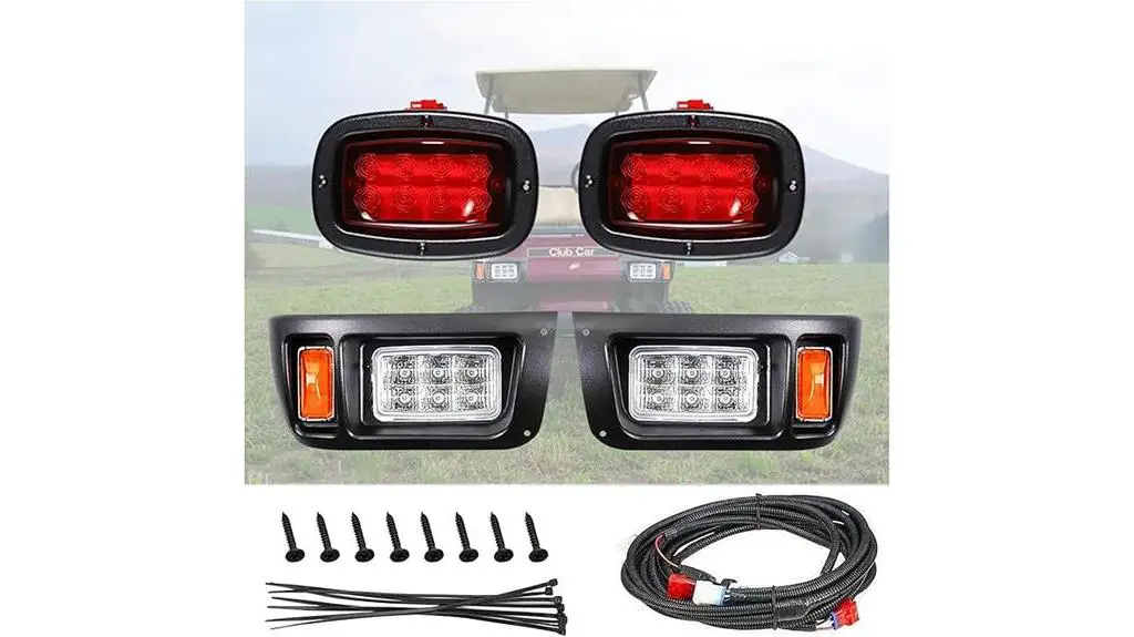 club car ds led lights