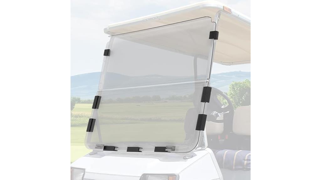 club car ds windshield