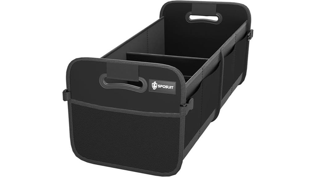 collapsible car trunk organizer