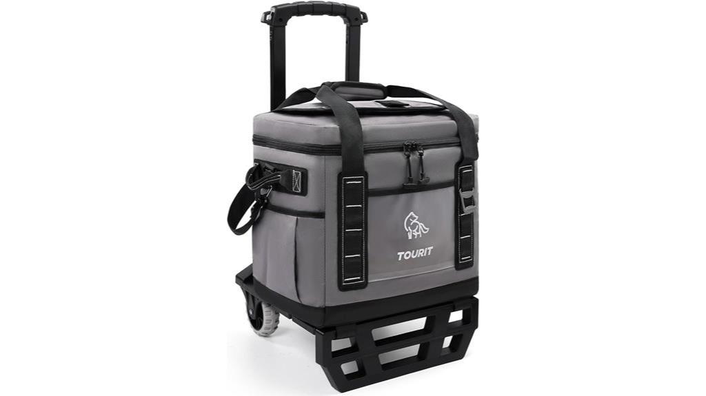 collapsible rolling soft cooler