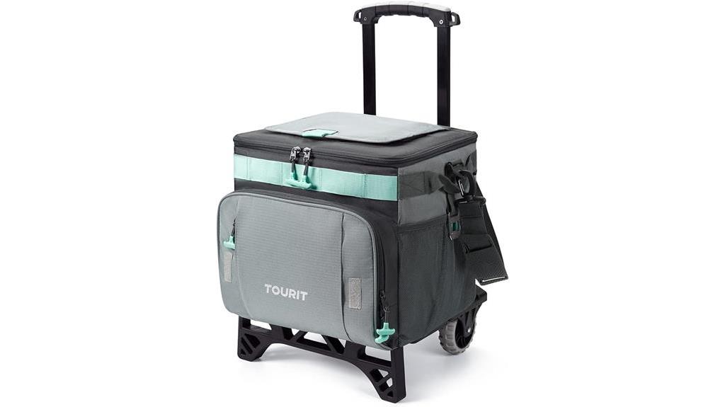 collapsible wheeled cooler convenience