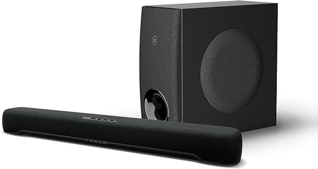 compact sound bar system