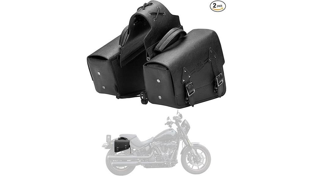 compatible motorcycle saddlebags available