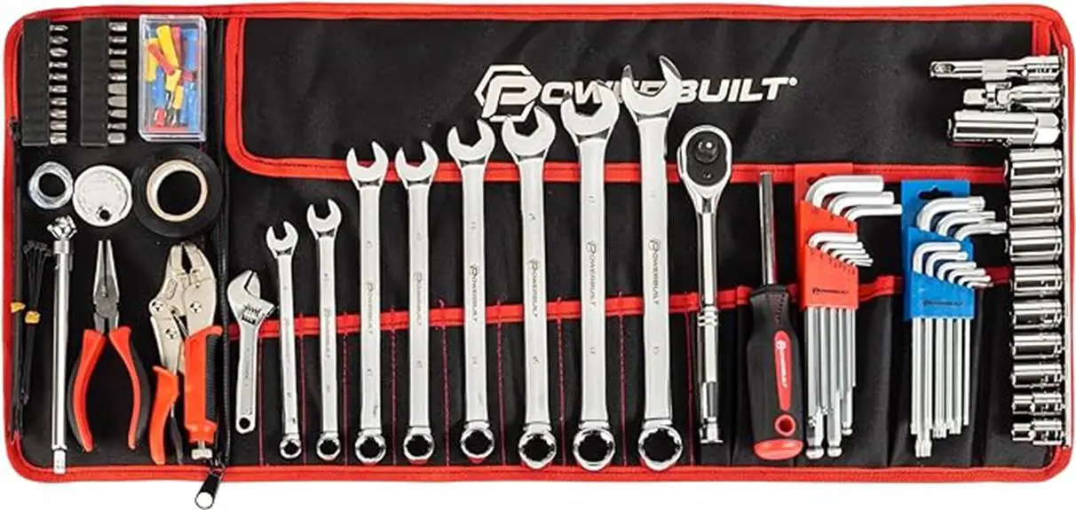 comprehensive motorcycle tool set