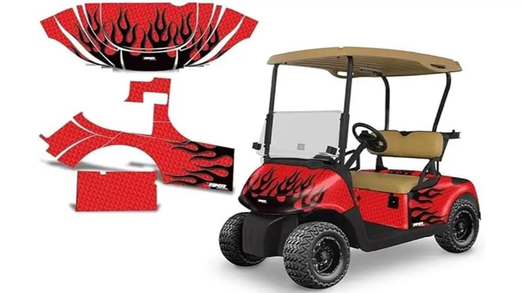 custom decals for golf carts