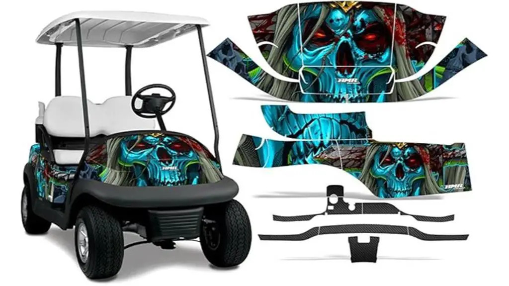 custom graphics for carts