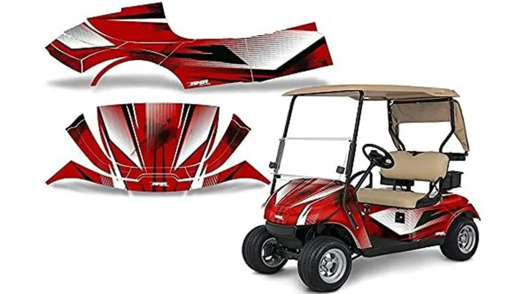 custom graphics for golf cart