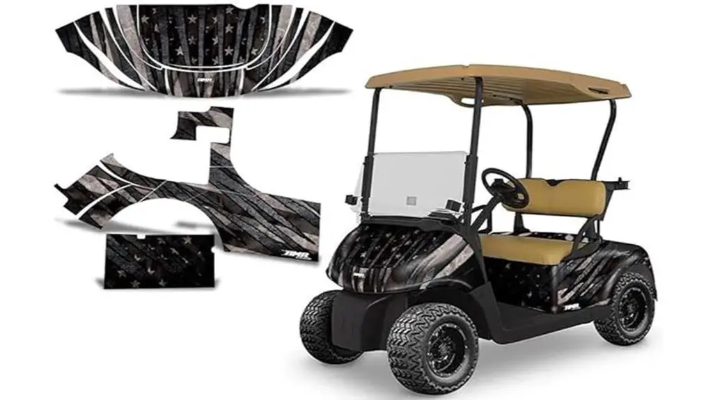 custom graphics for golf cart