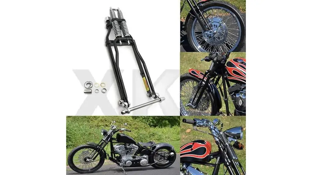 custom harley front suspension