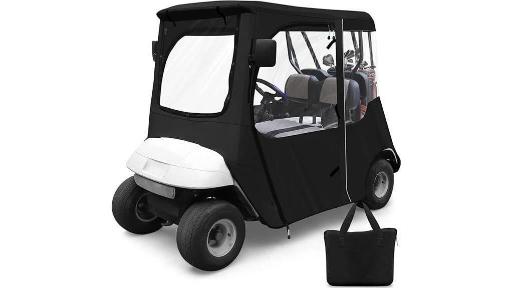 deluxe golf cart enclosure