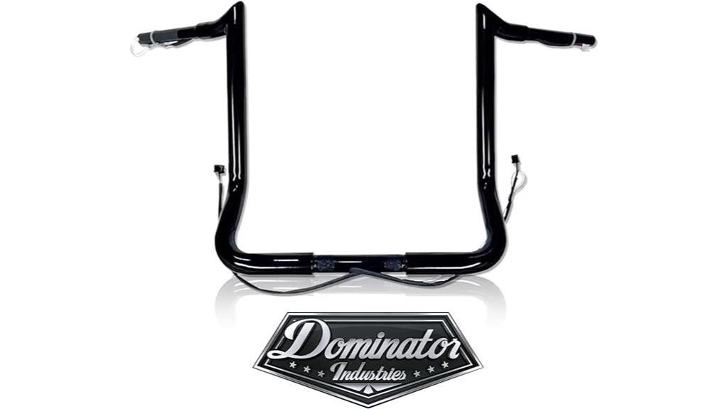 dominator industries meathook handlebars harley davidson