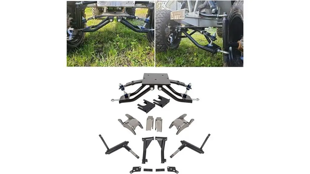 double a arm golf cart kit