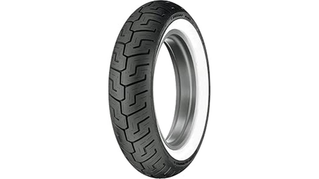 dunlop motorcycle tire white wall