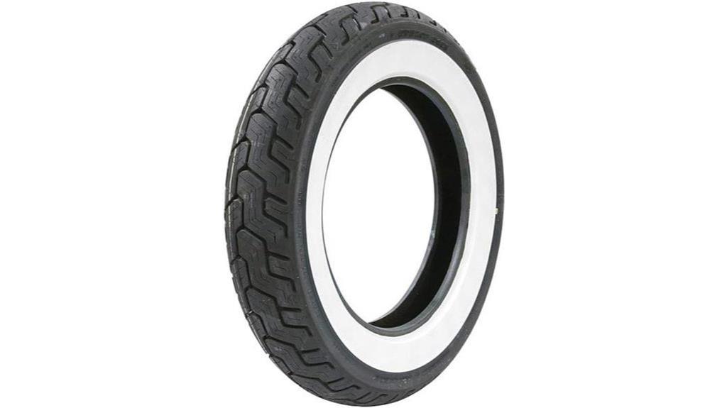 dunlop whitewall rear tire