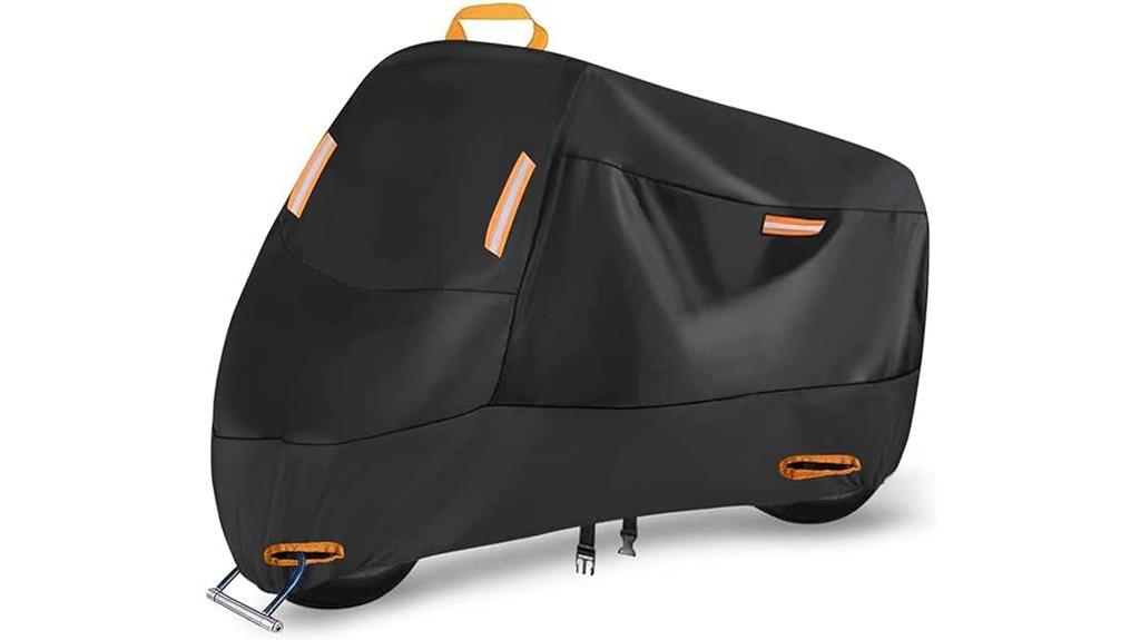 durable motorcycle cover option