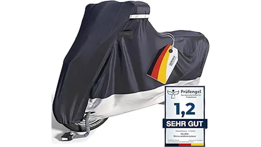 durable motorcycle cover option