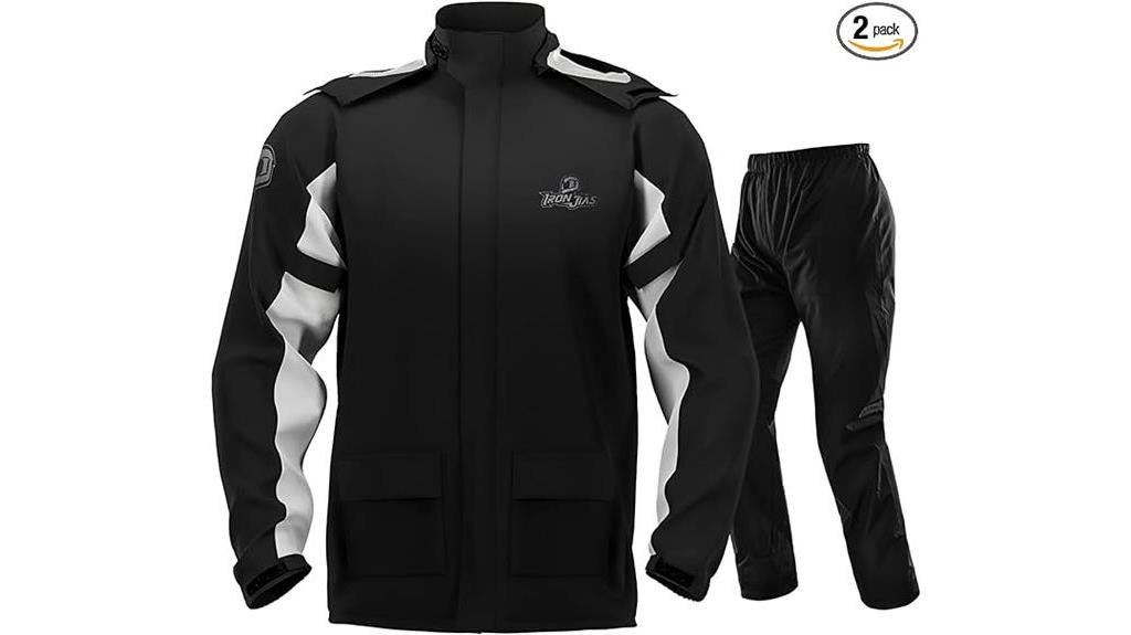 durable rain gear suit