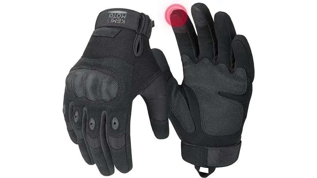 durable touchscreen motorcycle gloves