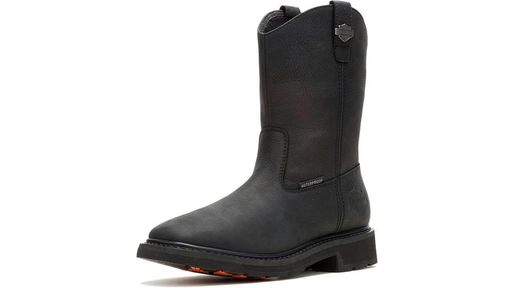 durable waterproof leather boot