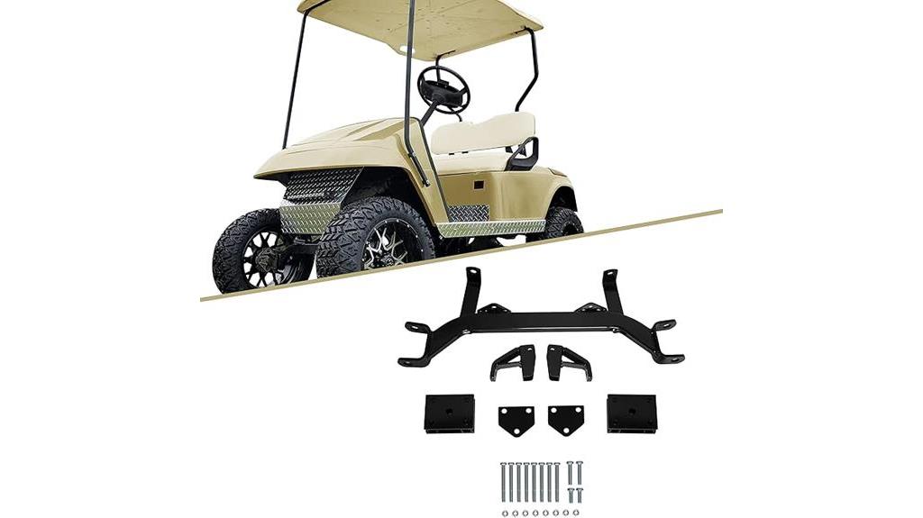 ecotric golf cart lift kit