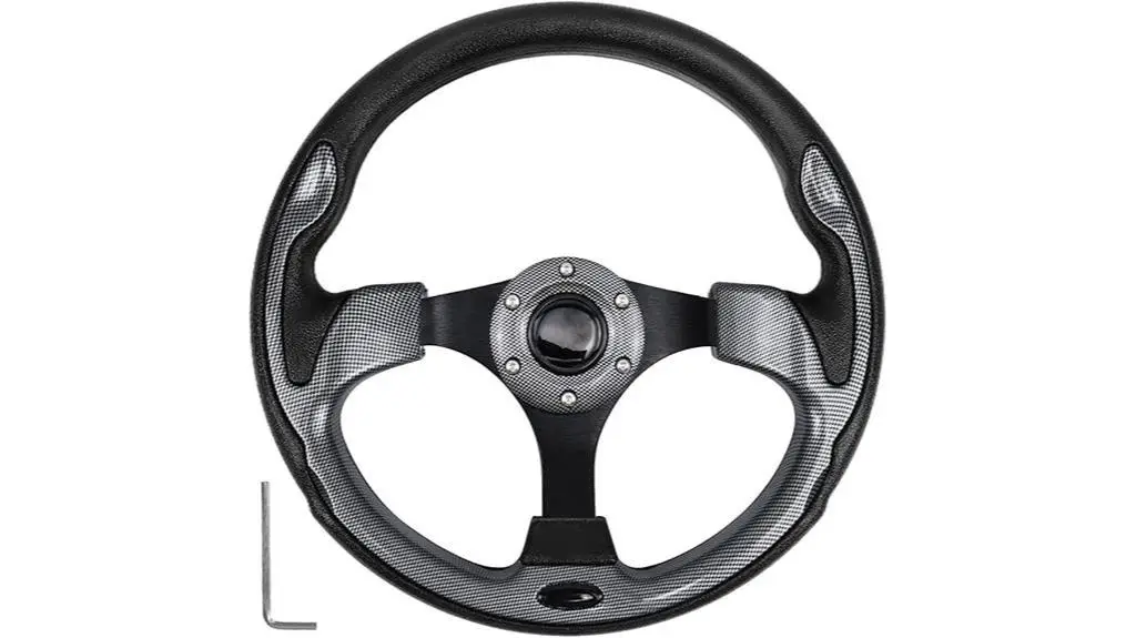 ergonomic golf cart wheel