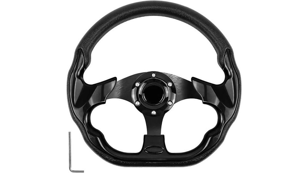 ergonomic universal golf cart wheel