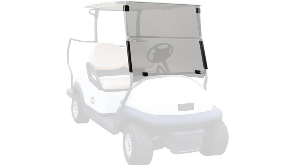 ezgo golf cart windshield replacement