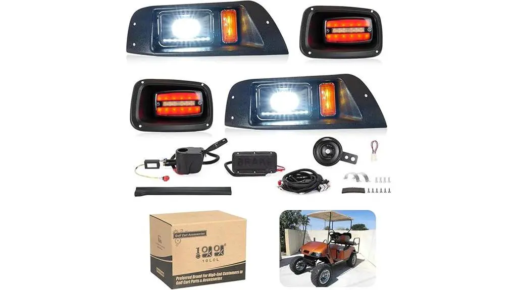 ezgo txt golf cart lighting