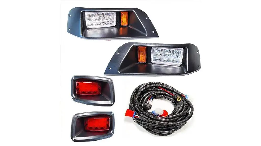 ezgo txt golf cart lights