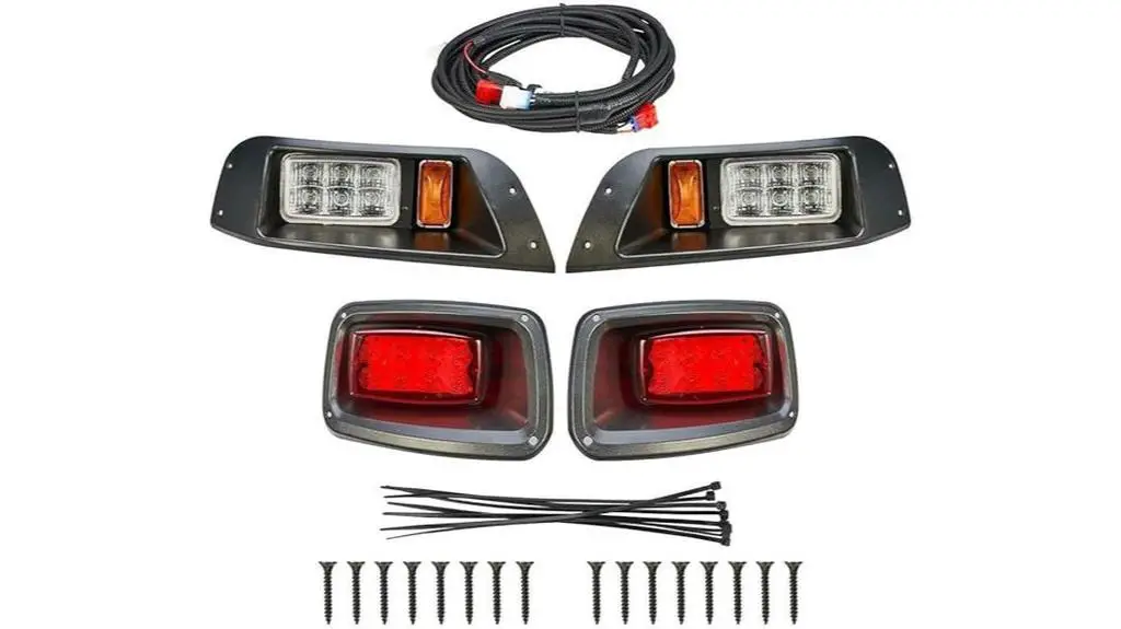 ezgo txt golf cart lights