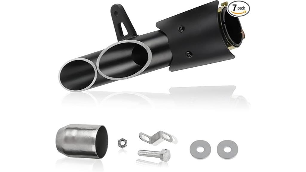 flypig aluminum exhaust muffler