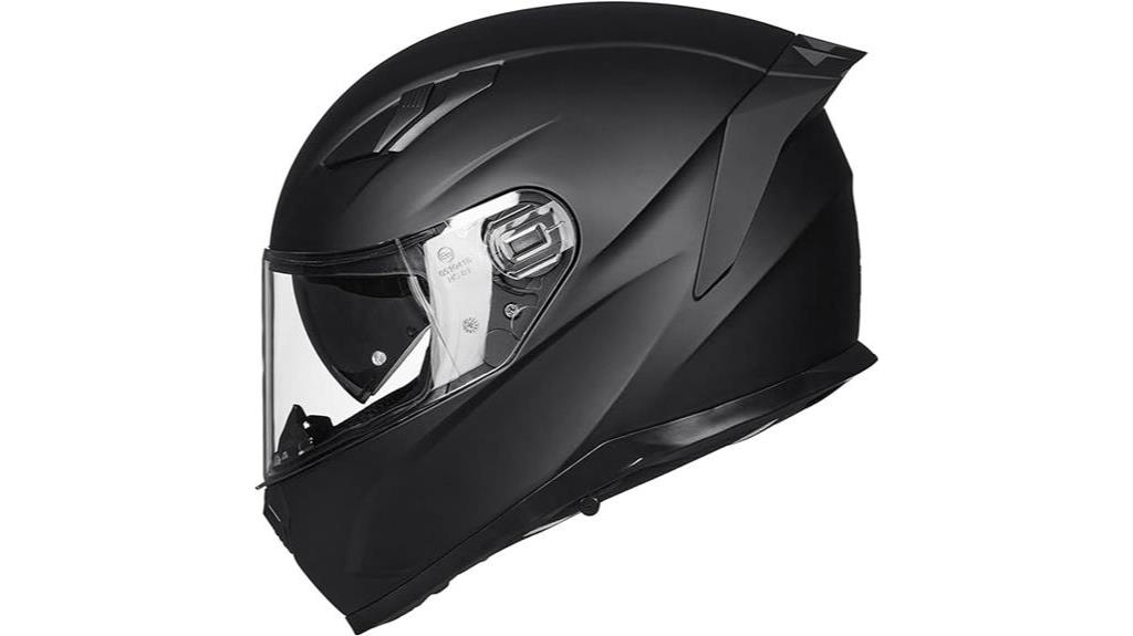 full face motorcycle helmet