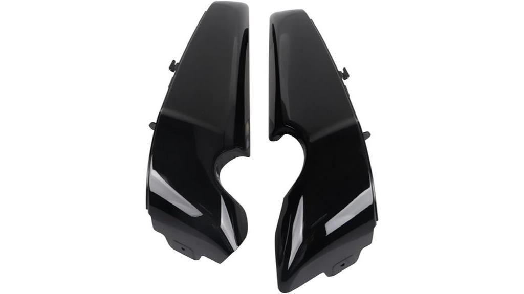 gloss black v rod covers