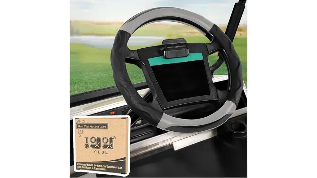 golf cart accessory steering