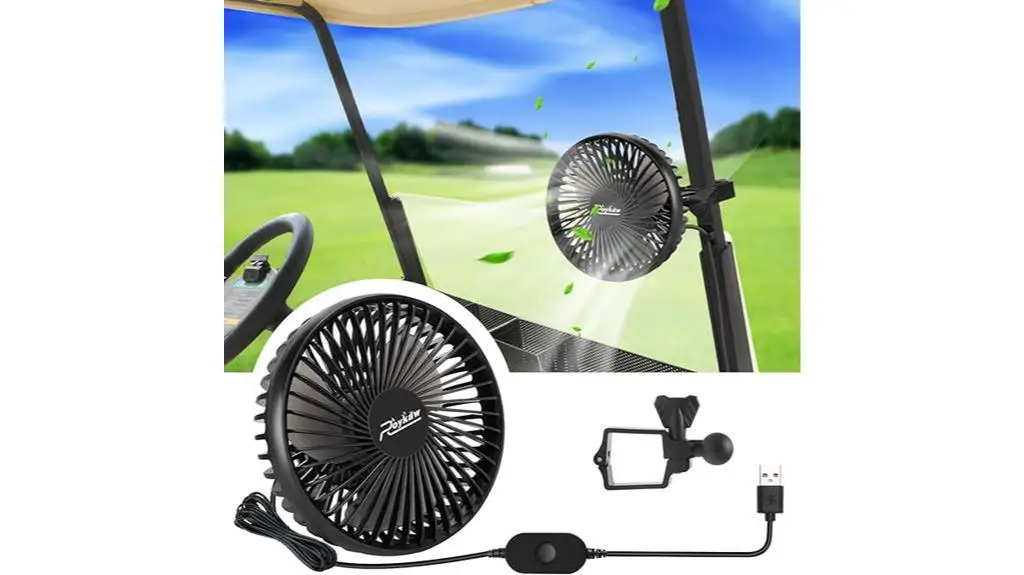 golf cart cooling solution