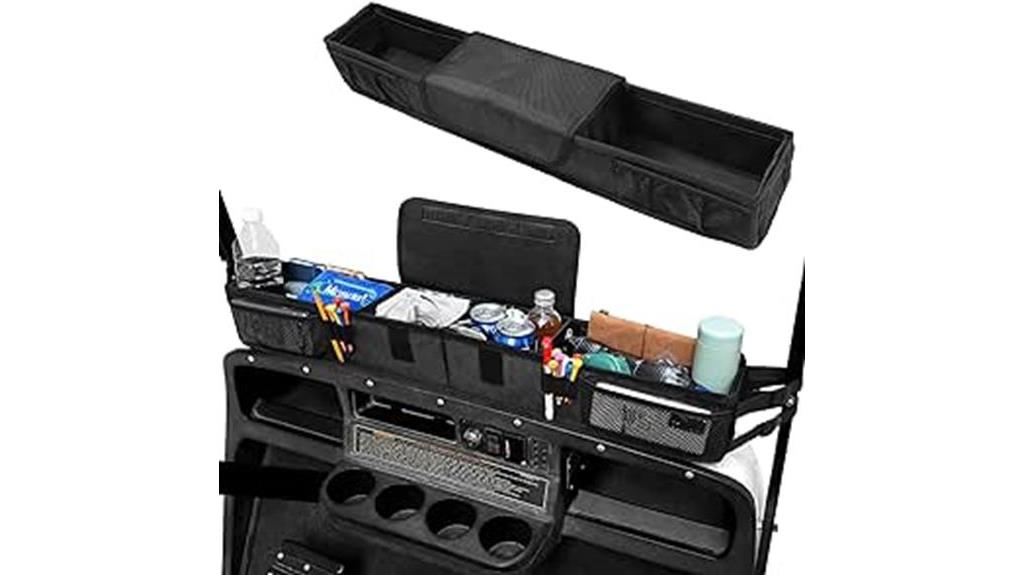 golf cart dash organizer