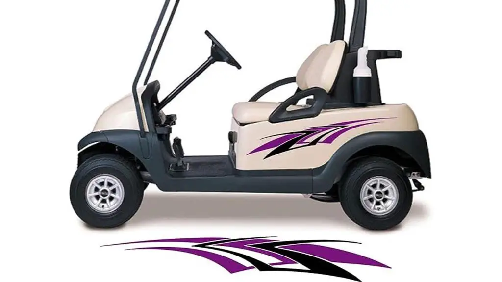 golf cart decals accessories