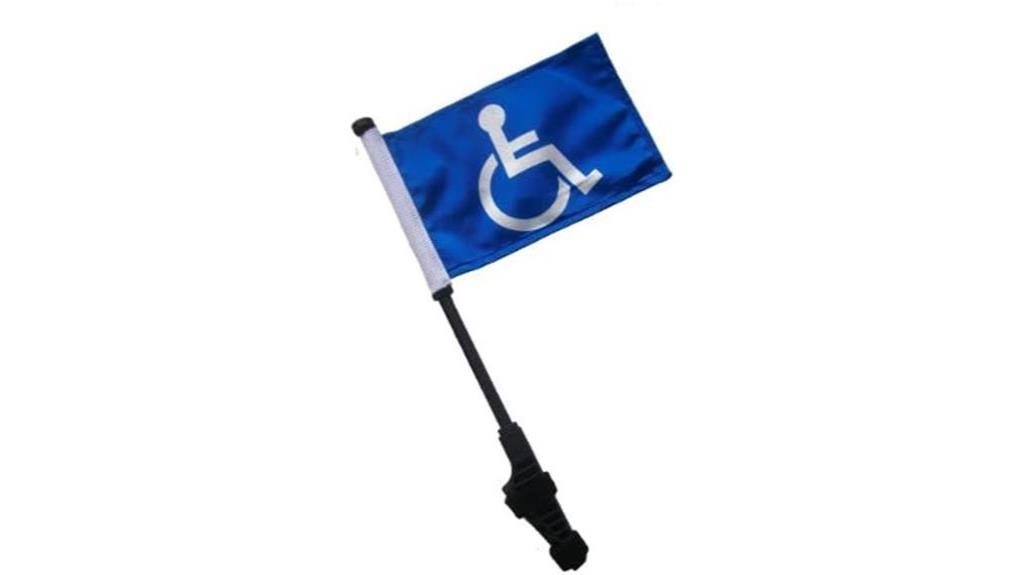 golf cart flag mount