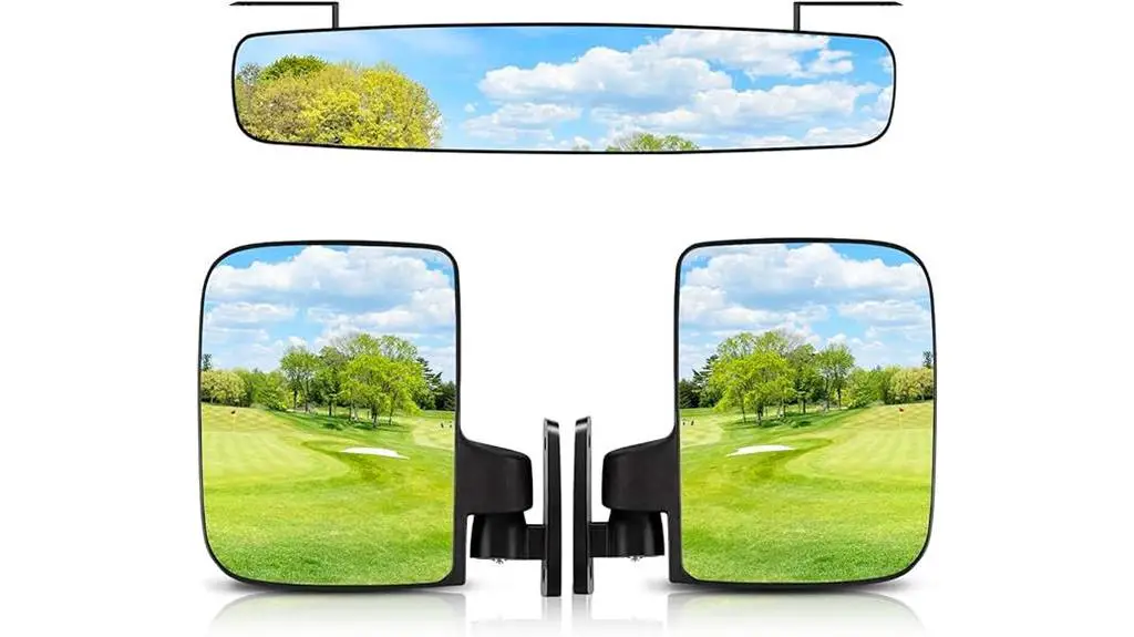 golf cart rearview mirror